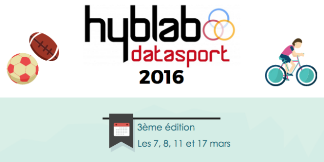 Le HybLab Datasport 2016 en chiffres