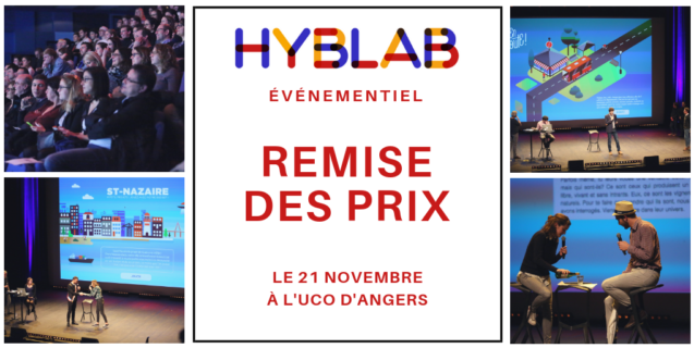 Soirée de remise des prix du Hyblab Événementiel angevin