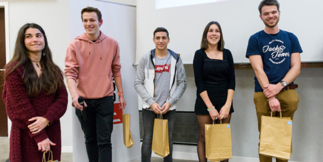 L’équipe de l’ALDEV remporte le HybLab « Événementiel » à Angers avec le prototype d’une web app dédiée au Forum pour l’Emploi