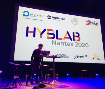 Denis, animateur de la soirée HybLab